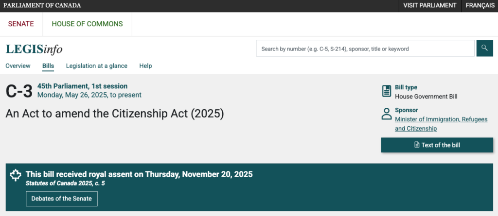 Bill C-3
